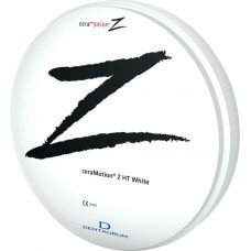 Dentaurum ceraMotion Z HT White - 1pc - THICKNESS OPTIONS AVAILABLE - SPECIAL ORDER